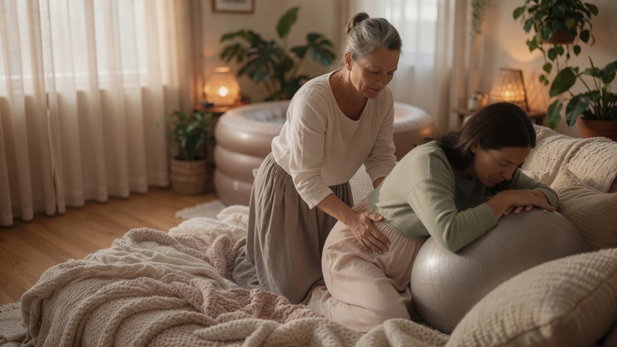 Birth doula support